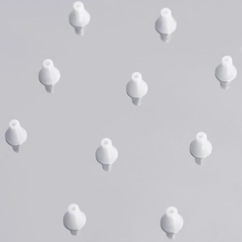  négyszögletes rozsdamentes acél esőztető zuhanyrózsa 30x30 cm 