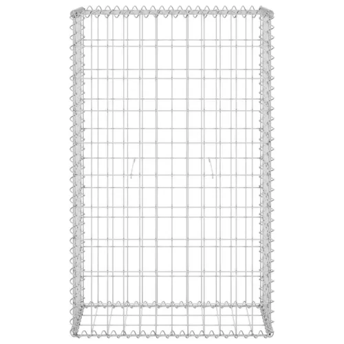  horganyzott acél gabion fal fedéllel 60 x 30 x 100 cm