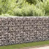  horganyzott acél gabion fal fedéllel 100 x 60 x 100 cm