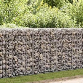  horganyzott acél gabion fal fedéllel 100 x 60 x 100 cm