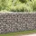  horganyzott acél gabion fal fedéllel 100 x 60 x 100 cm