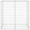  horganyzott acél gabion fal fedéllel 100 x 60 x 100 cm