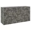  horganyzott acél gabion fal fedéllel 200 x 60 x 100 cm