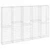  horganyzott acél gabion fal fedéllel 300 x 30 x 200 cm
