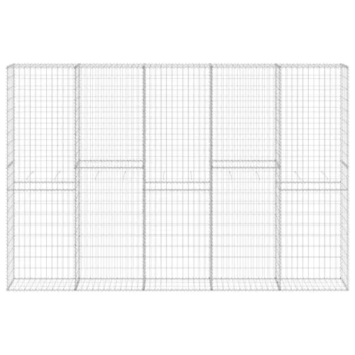  horganyzott acél gabion fal fedéllel 300 x 30 x 200 cm