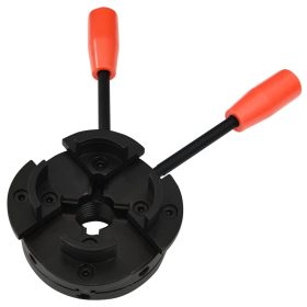  4 pofás acél fa tokmány M33 csatlakozóval 100 mm