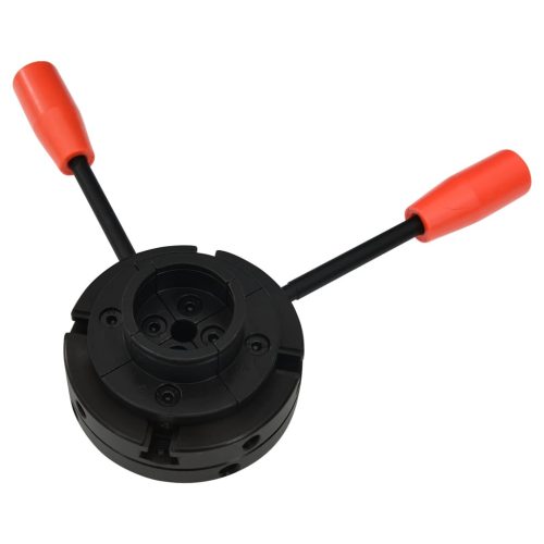  4 pofás acél fa tokmány M33 csatlakozóval 100 mm