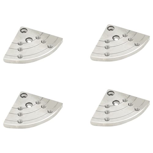  önközpontosító fa tokmány készlet 3,75 hüvelykes acélhoz