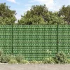  zöld kerti PVC árnyékoló kerítés 70 x 0,19 m 
