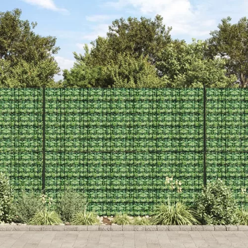  zöld kerti PVC árnyékoló kerítés 70 x 0,19 m 
