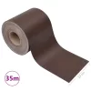  barna kerti PVC árnyékoló kerítés 35 x 0,19 m