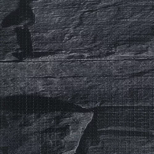  kőhatású szürke PVC kerti árnyékoló kerítés 35 x 0,19 m