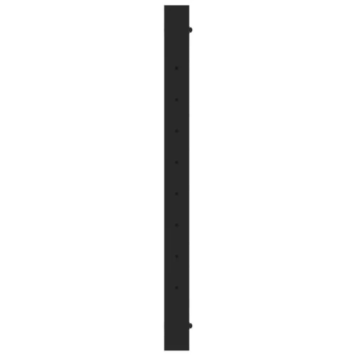  2 db fekete állítható fém munkapadváz 55 x (69-95,5) cm