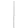  2 db szürke állítható fém munkapadváz 55 x (69-95,5) cm