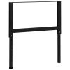  2 db fekete állítható fém munkapadváz 85 x (69-95,5) cm