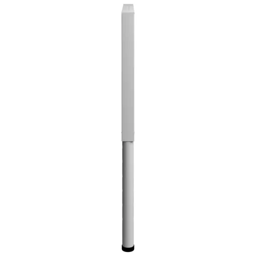  2 db szürke állítható fém munkapadváz 85 x (69-95,5) cm