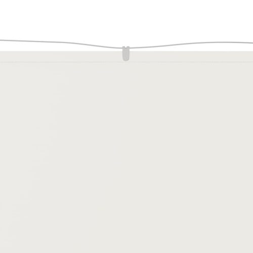  fehér oxford-szövet függőleges napellenző 140 x 800 cm
