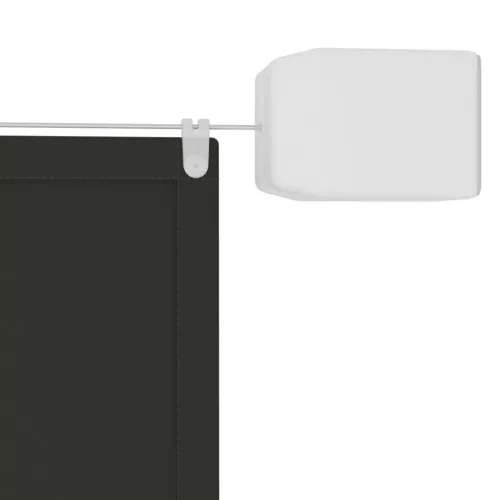  antracitszürke oxford-szövet függőleges napellenző 140x420 cm