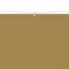  bézs oxford-szövet függőleges napellenző 100 x 800 cm