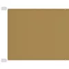  bézs oxford-szövet függőleges napellenző 140x420 cm