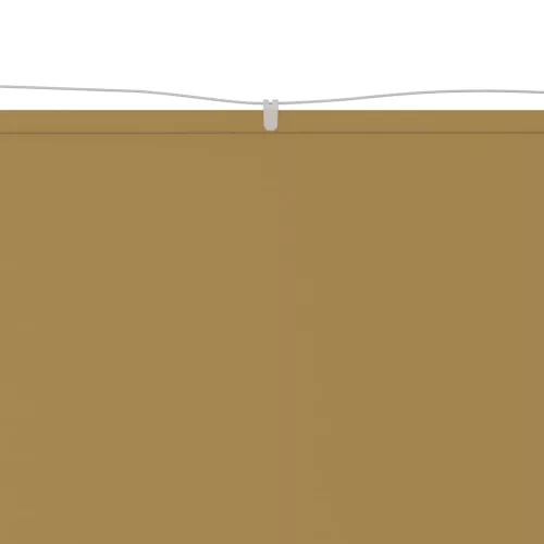  bézs oxford-szövet függőleges napellenző 140x420 cm