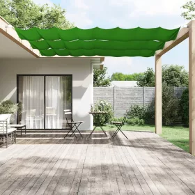    világoszöld oxford-szövet függőleges napellenző 100 x 600 cm
