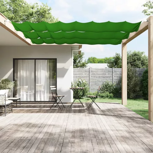  világoszöld oxford szövet függőleges napellenző 100 x 800 cm