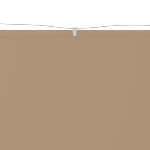  bézs oxford-szövet függőleges napellenző 140x800 cm