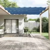  kék oxford-szövet függőleges napellenző 60x1200 cm