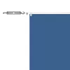  kék oxford-szövet függőleges napellenző 60x1200 cm