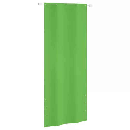  világoszöld oxford-szövet erkélyparaván 100 x 240 cm
