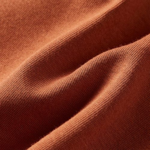 Konyak színű hosszú ujjú gyerekruha 128