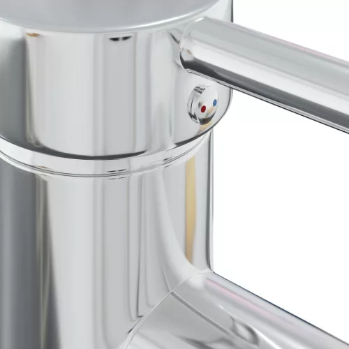  fehér kerámia beépíthető mosdókagyló csapteleppel 91x39x18 cm