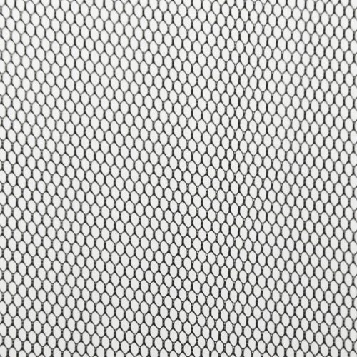  fekete szúnyogháló ajtóra 10 részes hálós függönnyel 240x240 cm