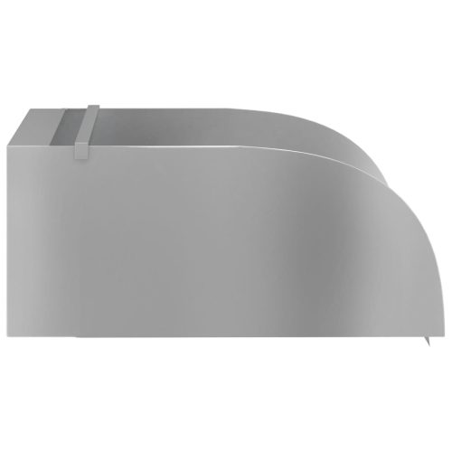  304-es rozsdamentes acél vízesés LED-ekkel 30 x 34 x 14 cm