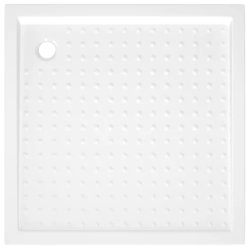  fehér pettyes ABS zuhanytálca 80 x 80 x 4 cm
