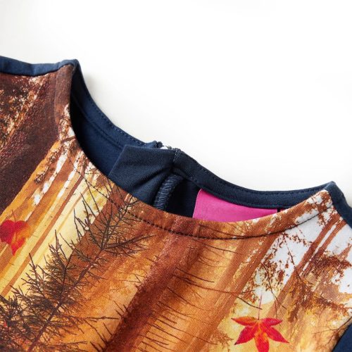 Gyerek ruha hosszú ujjú Navy 128