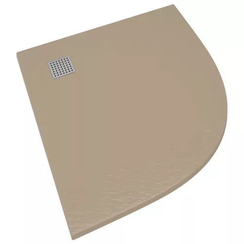  barna SMC zuhanytálca 90 x 90 cm