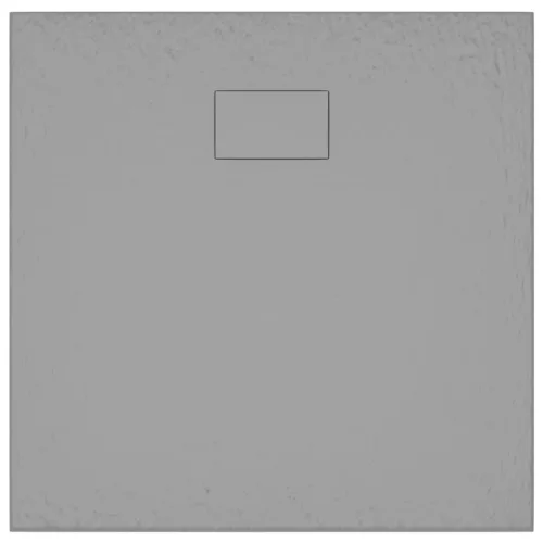  szürke SMC zuhanytálca 90 x 80 cm
