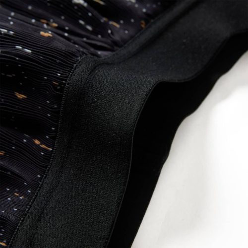 Gyerek szoknya fodros fodros fodros fekete 92