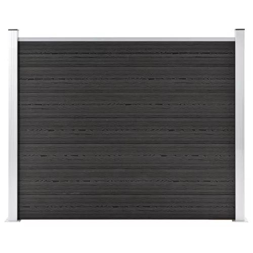  szürke WPC kerítéspanel 180 x 146 cm