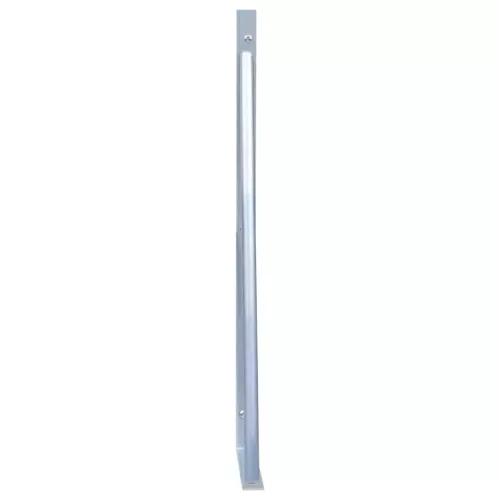  2 db horganyzott acél tartókonzol kerítésoszlophoz