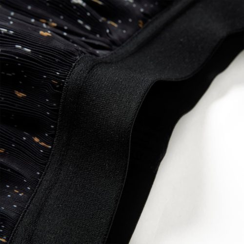 Gyerek szoknya fodros fodros fodros fekete 116