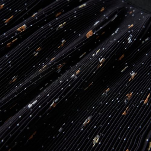 Gyerek szoknya fodros fodros fodros fekete 140