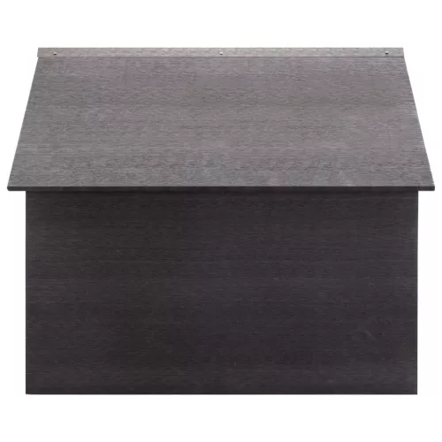  szürke WPC fűnyírótároló 80 x 80 x 70 cm