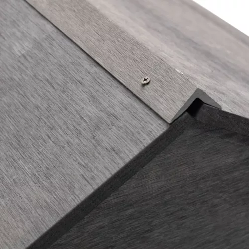  szürke WPC fűnyírótároló 80 x 80 x 70 cm