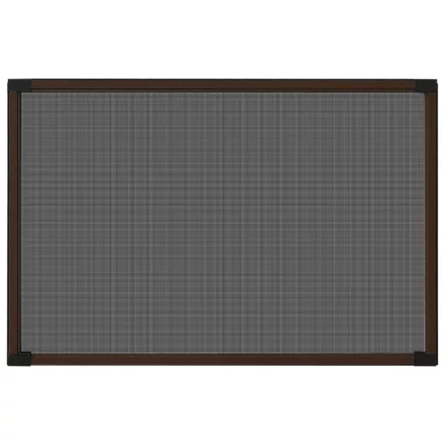  barna lehúzható ablakszúnyogháló 70 x 150 cm