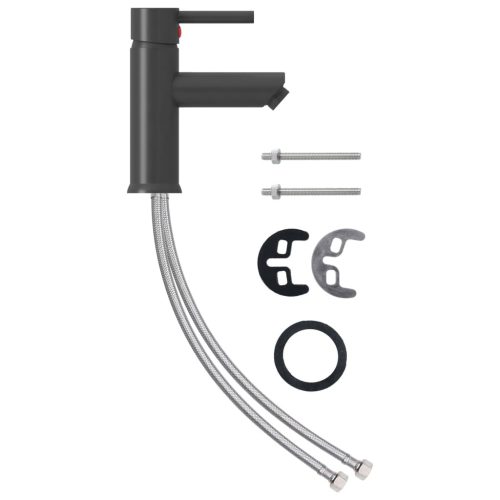  szürke fürdőszobai mosdócsaptelep 130 x 176 mm