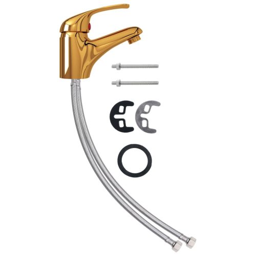  aranyszínű mosdó csaptelep 13 x 10 cm