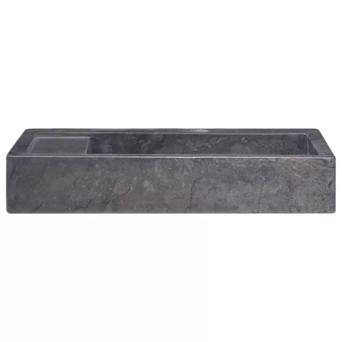  fekete márvány mosdókagyló 58 x 39 x 10 cm